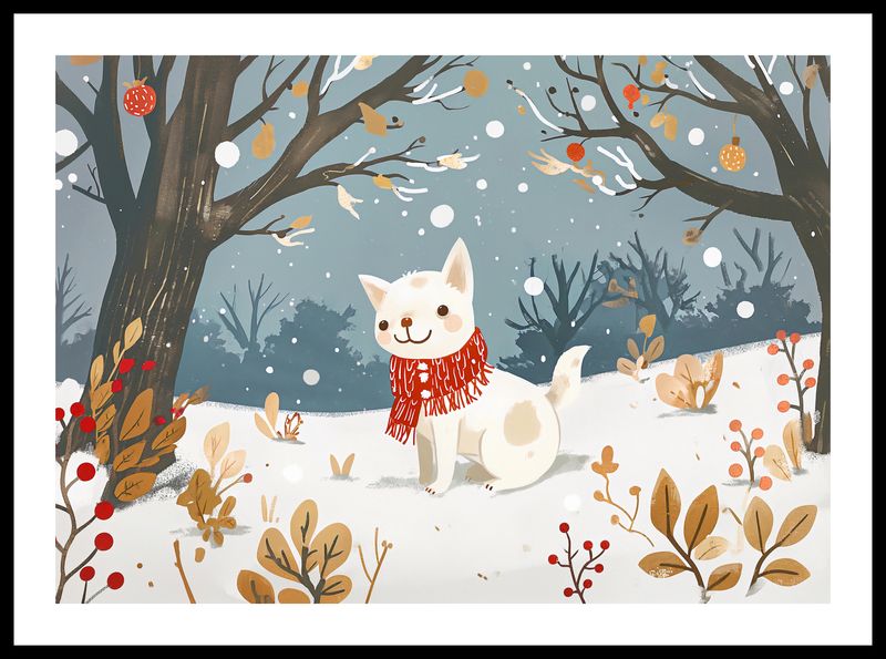 Plakat 59,4x42cm Śnieżny Kompan zdjęcie 3