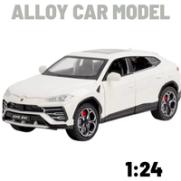 METALOWY MODEL SAMOCHODU Lamborghini URUS 1:24 DŹWIĘK ŚWIATŁA LED PREZENT