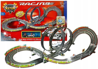 Tor Samochodowy 2 Auta Mario RC 452cm 20km/h Lean Toys Dla Dzieci