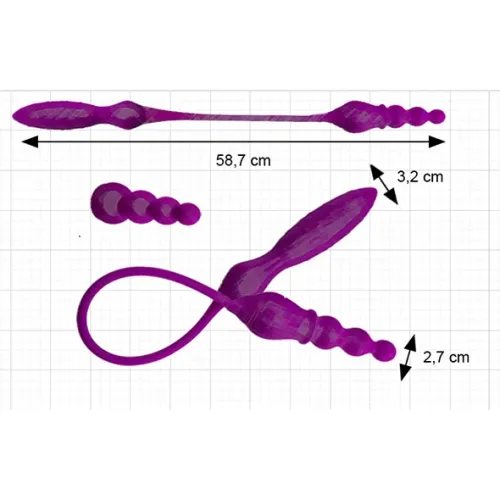 Wibrator podwójny - Adrien Lastic 2X Double Ended na Arena.pl