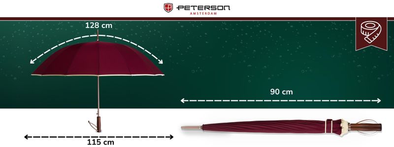 parasol ptn umb-02t-6126 red zdjęcie 3