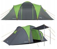 Namiot rodzinny turystyczny na camping biwak 4 osobowy wodoodporny Nils