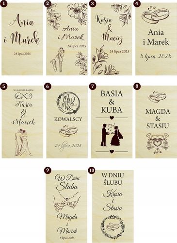 PUDEŁKO SKRZYNKA NA WINO GRAWER PREZENT ŚLUB + PUDEŁKO NA PIENIĄDZE WESELE na Arena.pl