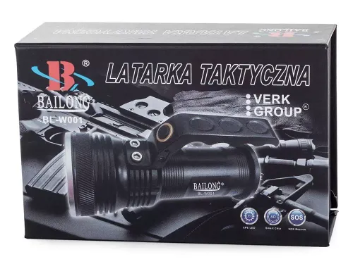 Bailong latarka szperacz policyjna LED CREE XP-E na Arena.pl