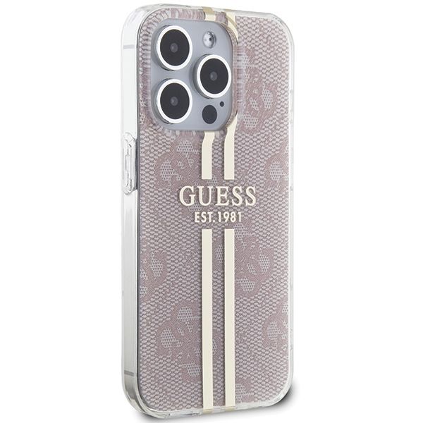 Etui Guess do iPhone 14 Pro Max, Różowy zdjęcie 4