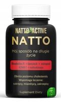 NattoActive Monakolina K z Nattokinaza z witaminą K2 mk7 60 tabletek