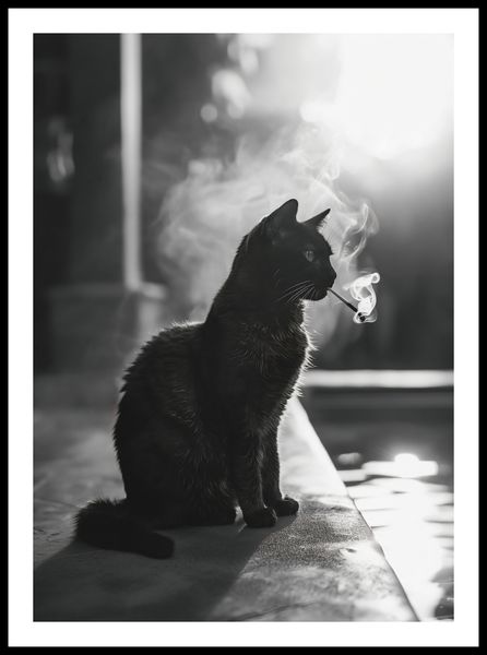 Plakat 50x70cm Kocia Przerwa zdjęcie 3