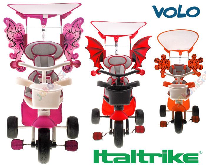 JKM RO0079 Draghetto VOLO Skrzydlaty ROWEREK ITALTRIKE zdjęcie 2