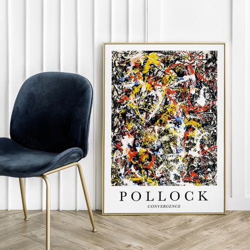 Plakat cyfrowy do wydruku pollock na Arena.pl