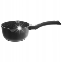 Rondelek GRANITOWY rondel garnek uchwytem do gotowania duszenia 16 cm 1,3L