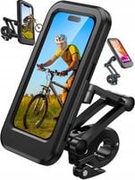UCHWYT NA ROWER MOTOR TELEFON Z MOCOWANIEM NA KIEROWNICE ETUI WODOSZCZELNE