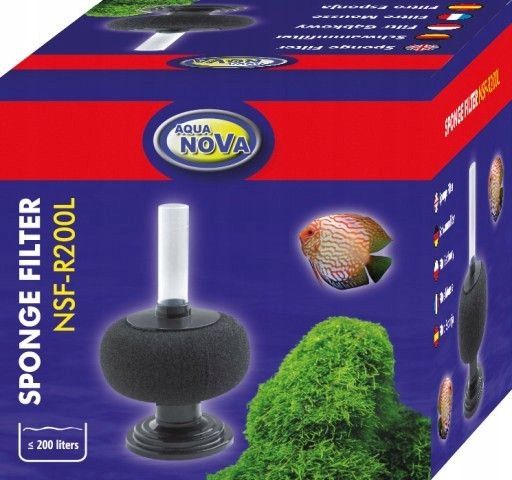 NSF-R200L filtr gąbkowy Aqua Nova zdjęcie 1