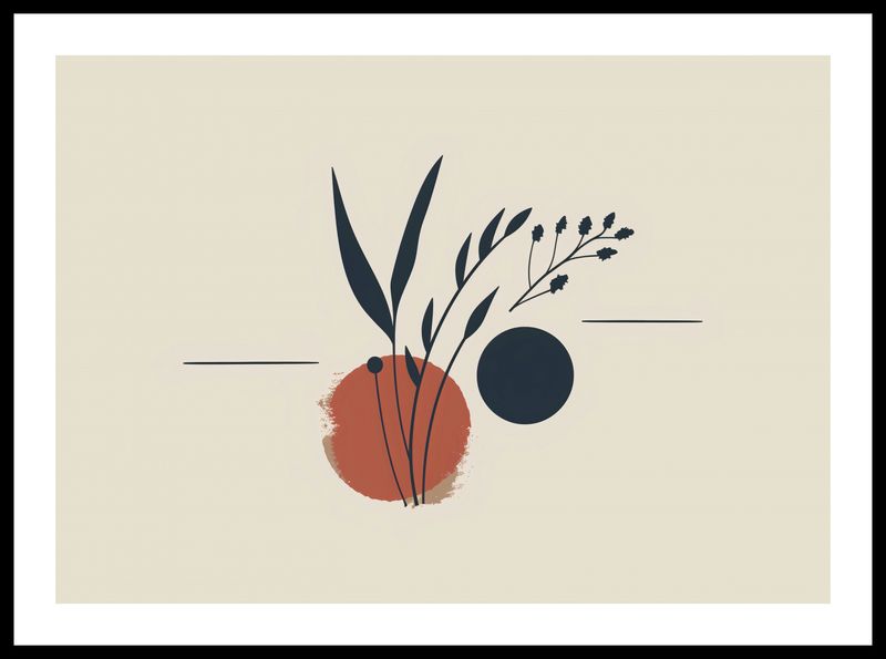 Plakat 59,4x42cm Botaniczna Barwa zdjęcie 3