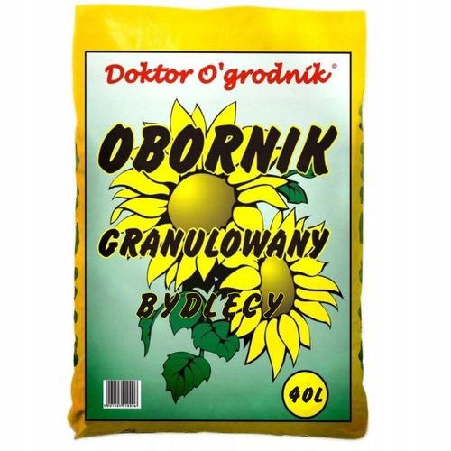 OBORNIK GRANULOWANY 100% BYDLĘCY 40L NAWÓZ z produkcji LISTOPAD 2025 na Arena.pl