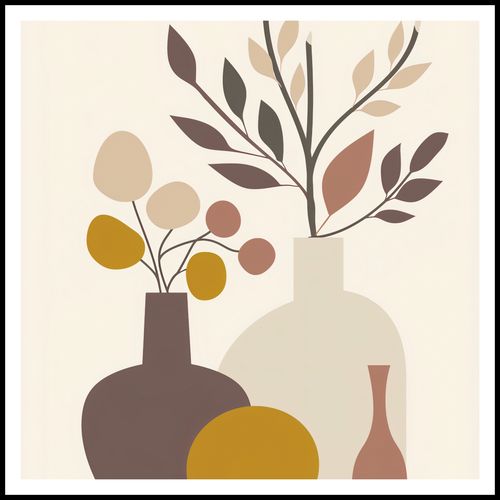 Plakat 90x90cm Stonowane Naturmorta na Arena.pl