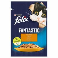 FELIX FANTASTIC KURCZAK 85G KOT SASZETKA