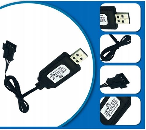 ŁADOWARKA SM-4P 7,4V 1000mA do zabawek RC na Arena.pl