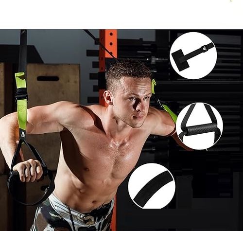 ZESTAW DO TRENINGU KALISTENIKI GUMY PASKI DO POMPEK DIPÓW PODCIĄGANIA 300kg na Arena.pl