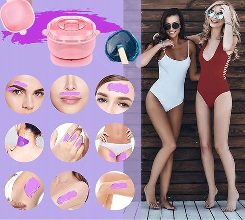 ZESTAW WOSK DO DEPILACJI PODGRZEWACZ wosku 6x WOSK TWARDY W GRANULKACH na Arena.pl