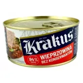 KRAKUS WIEPRZOWINA W SOSIE WŁASNYM 300G KONSERWA