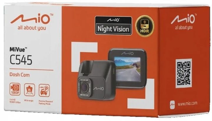 MIO MIVUE C545 REJESTRATOR SENSOR NightVision KAMERA SAMOCHODOWA zdjęcie 5
