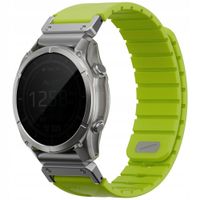 PASEK DO GARMIN 22MM SILIKONOWY SMART-FIT FLUO LIMONKA