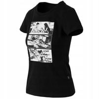 Koszulka Damska T-Shirt Slim HELIKON COMBAT DATE Bawełnia Czarna XL