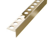 Profil brodzikowy 120 cm, spadkowy prawy stal nierdzewna, złoty, polerowany