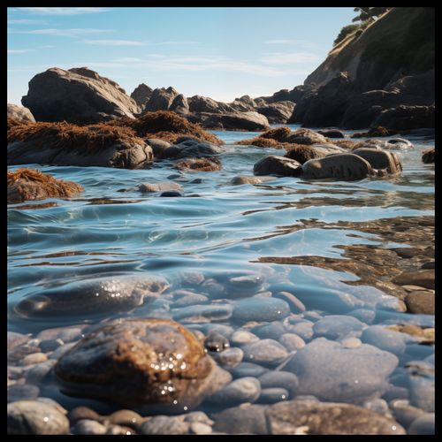 Plakat 90x90cm Harmonia Przybrzeżna na Arena.pl