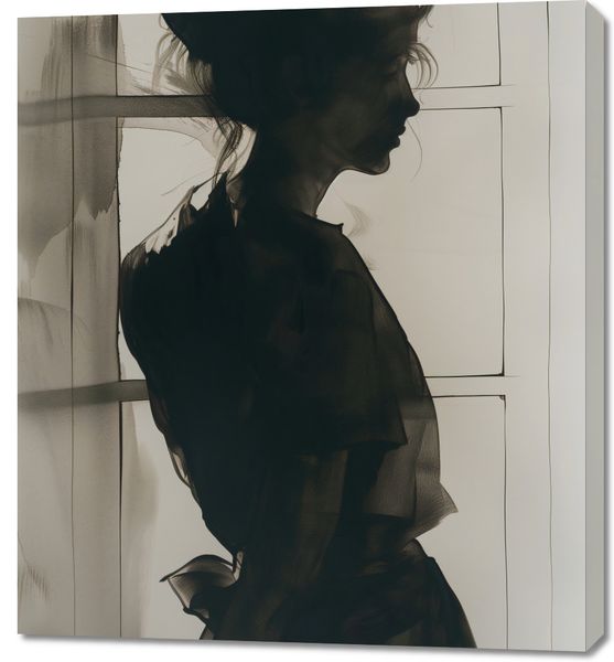 Obraz 90x100cm Półcień Zarysu zdjęcie 1
