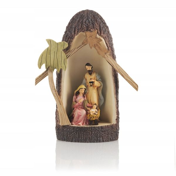 Podświetlana SZOPKA nowoczesna stajenka LED świecąca zdjęcie 1