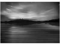 100 70CM OBRAZ PŁÓTNO NOCNY WIDOK PŁÓTNO RAMA