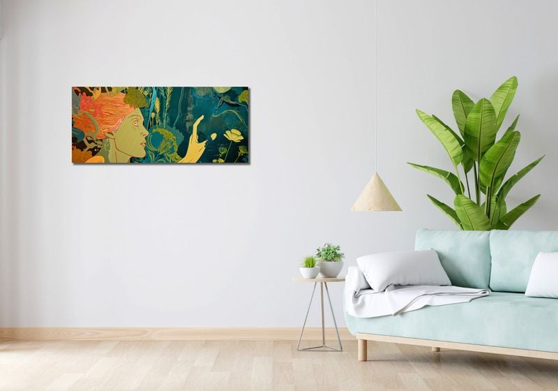 Obraz 100x40cm Wezwanie do Flory zdjęcie 2