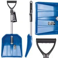 Łopata samochodowa do śniegu TELESKOPOWA regulowana odporna na mróz do