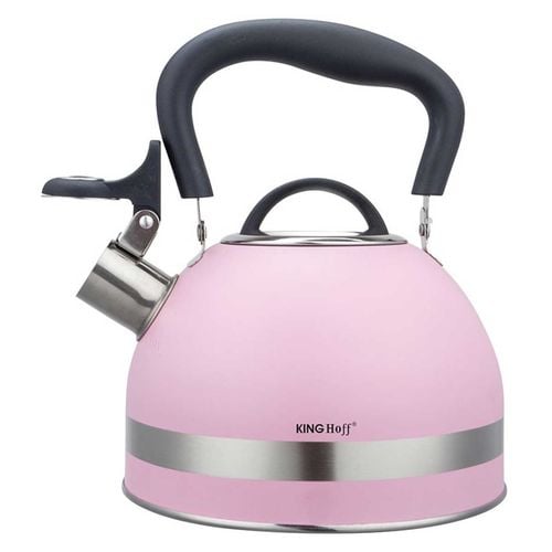 czajnik 1,8l z gwizdkiem kinghoff kh-1856 różowy na Arena.pl