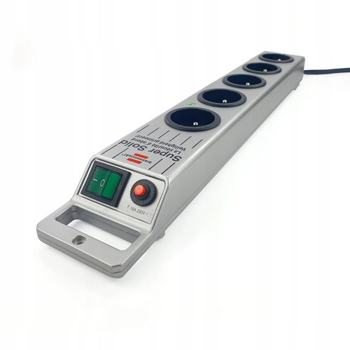 Przedłużacz Listwa Zasilająca Srebrna 5 Gniazd Kabel 2,5m BRENNENSTUHL na Arena.pl