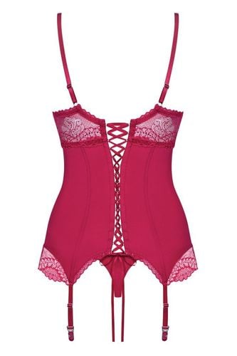 Erotyczny Gorset i Stringi - Obsessive Rosalyne S/M na Arena.pl