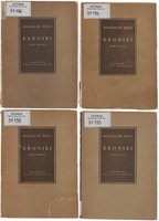 Bolesław Prus Kroniki komplet Tomy II - V 1953 - 1955