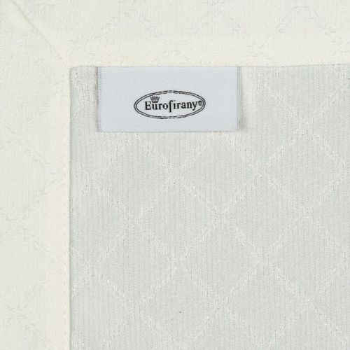 OBRUS BIEŻNIK ŻAKARDOWY WZÓR 30 X 40 CM KREMOWY na Arena.pl