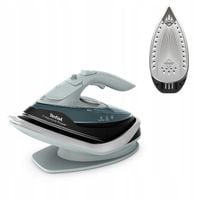 Bezprzewodowe żelazko parowe Tefal FV6670 ceramiczne anti-drip strażak