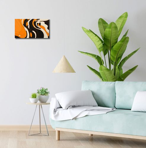 Obraz 40x20cm Tańczący Atrament na Arena.pl