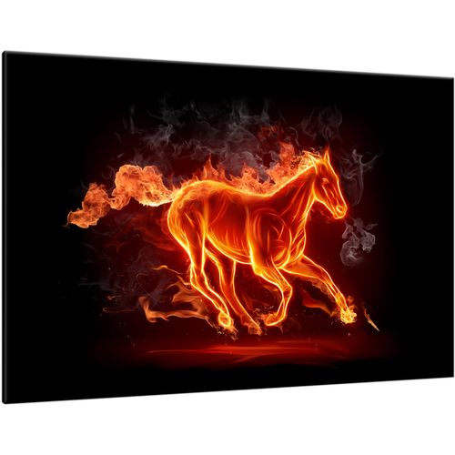 Obraz 120X80 Ognisty  Koń na Arena.pl