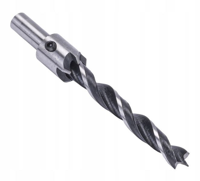 Zestaw WIERTEŁ do Drewna z Pogłębiaczem Wiertła 7 PM-ZWZP-7T PM1056 zdjęcie 4