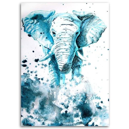 Deco Panel, Abstrakcyjny słoń 40x60 na Arena.pl