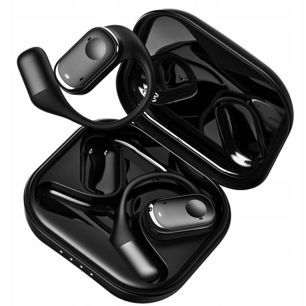 SŁUCHAWKI bezprzewodowe ZAUSZNE TWS Y30 z ENC IDEALNE do biegania i Rozmów zdjęcie 1