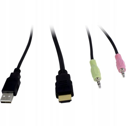 Inter-Tech AS-42HA HDMI przełącznik KVM Czarny na Arena.pl