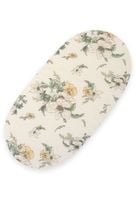 Prześcieradło bawełniane do kosza Mojżesza Boho wózka gondoli 75x35 cm