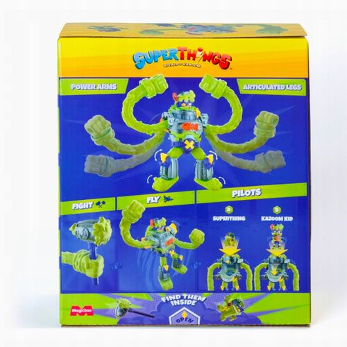 SUPERTHINGS ZINGS SUPER THINGS SUPERBOT TRASHER POWER FLEXIBLE ROBOT na Arena.pl