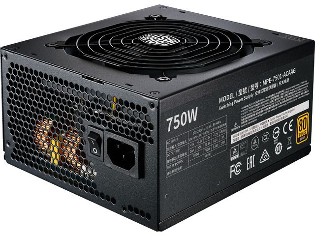 Zasilacz Cooler Master MWE v2 750 W 80 PLUS Gold zdjęcie 7