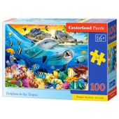 ND35_72013_CAS-B111169 Puzzle 100 dolphins in tropics